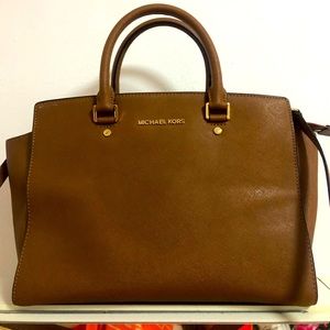 MK brown crossbody